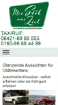 Mobile Screenshot of klassik-taxi.de